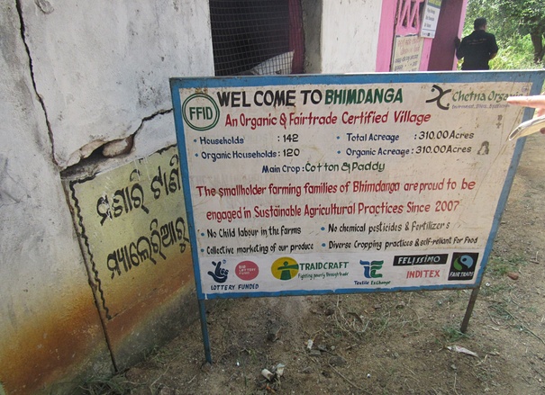 Bhimdanga is a fully organic and Fairtrade village in Kalahandi, Odisha.